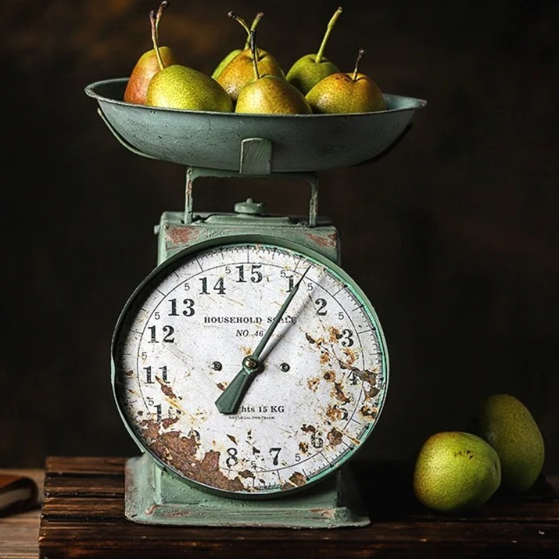 Photography Still Life - Timbangan Vintage untuk Styling Makanan, Properti