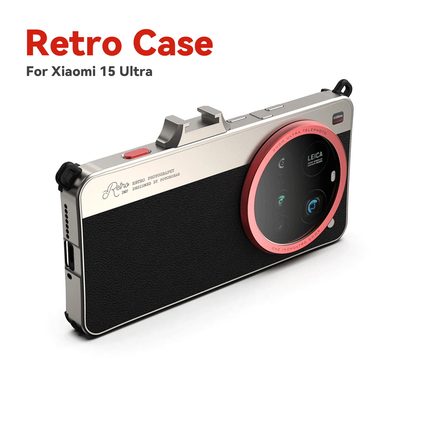 Photography Kit Xiaomi 15 Ultra - Casing Ponsel Seri Klasik Retro Fotorgear