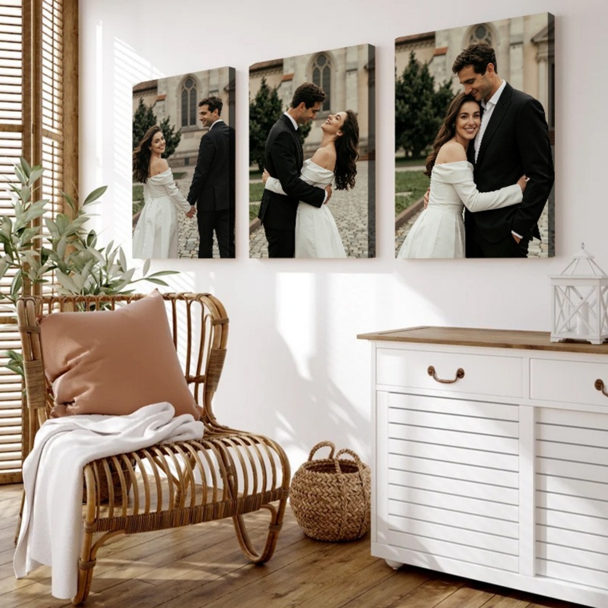 Photography Ideas - Set 3 Cetakan Kanvas Foto Kustom