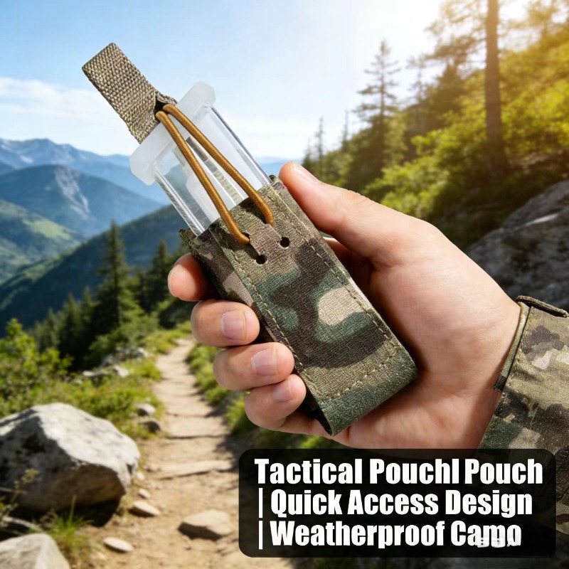 Photography Magazine - Kantong Majalah Taktis Tunggal Camo Molle