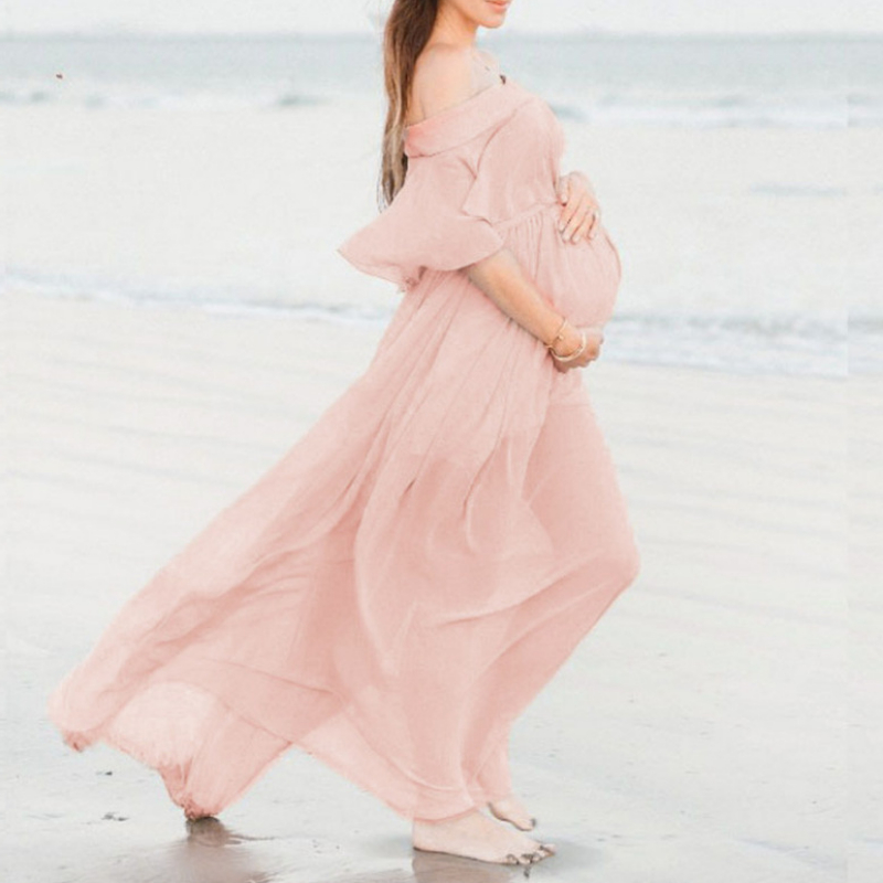 Photography Club - Gaun bersalin untuk Pemotretan Jubah Seksi
