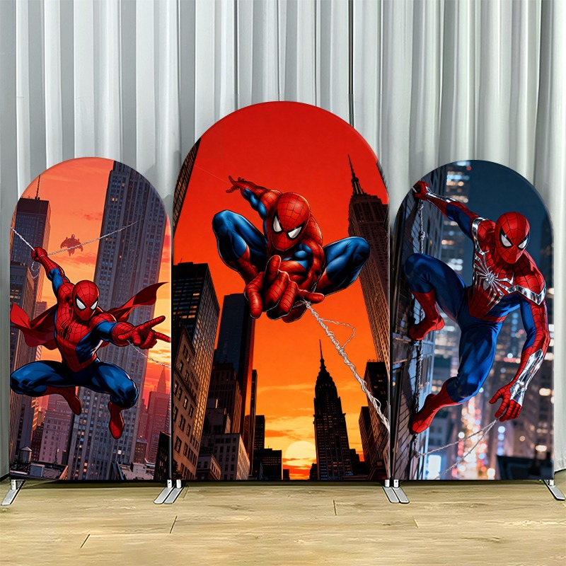 Photography Of A Man - Backdrop Fotografi Bertema Spider-Man Tanpa Elastis,