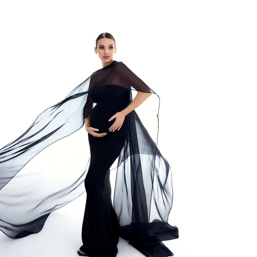 Photography Club - Alat Peraga Fotografi Kehamilan Jubah Sifon