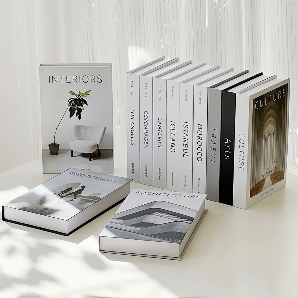 Photography Magazine - Ornamen estetika buku palsu, alat peraga