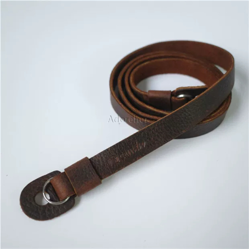 Camera Strap Leather - Tali Kamera Kulit Sapi Model Retro