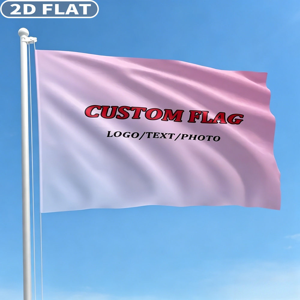Photography Ideas - 1 Buah Bendera Satu Sisi Datar