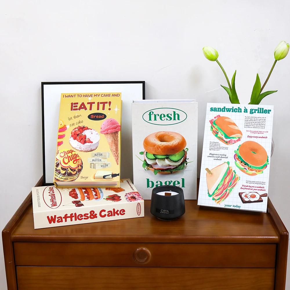 Photography Magazine - Kotak penyimpanan buku Dekorasi Rumah warna-warni