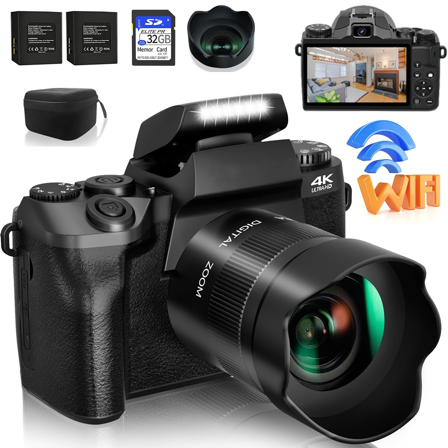 Photography Youtube - Kamera Digital SLR DSLR 64MP Untuk