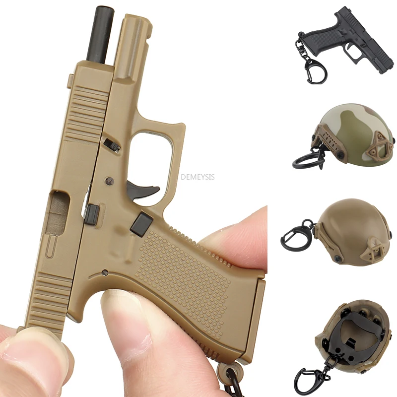Photography Magazine - Mini G45 bentuk Pistol gantungan kunci