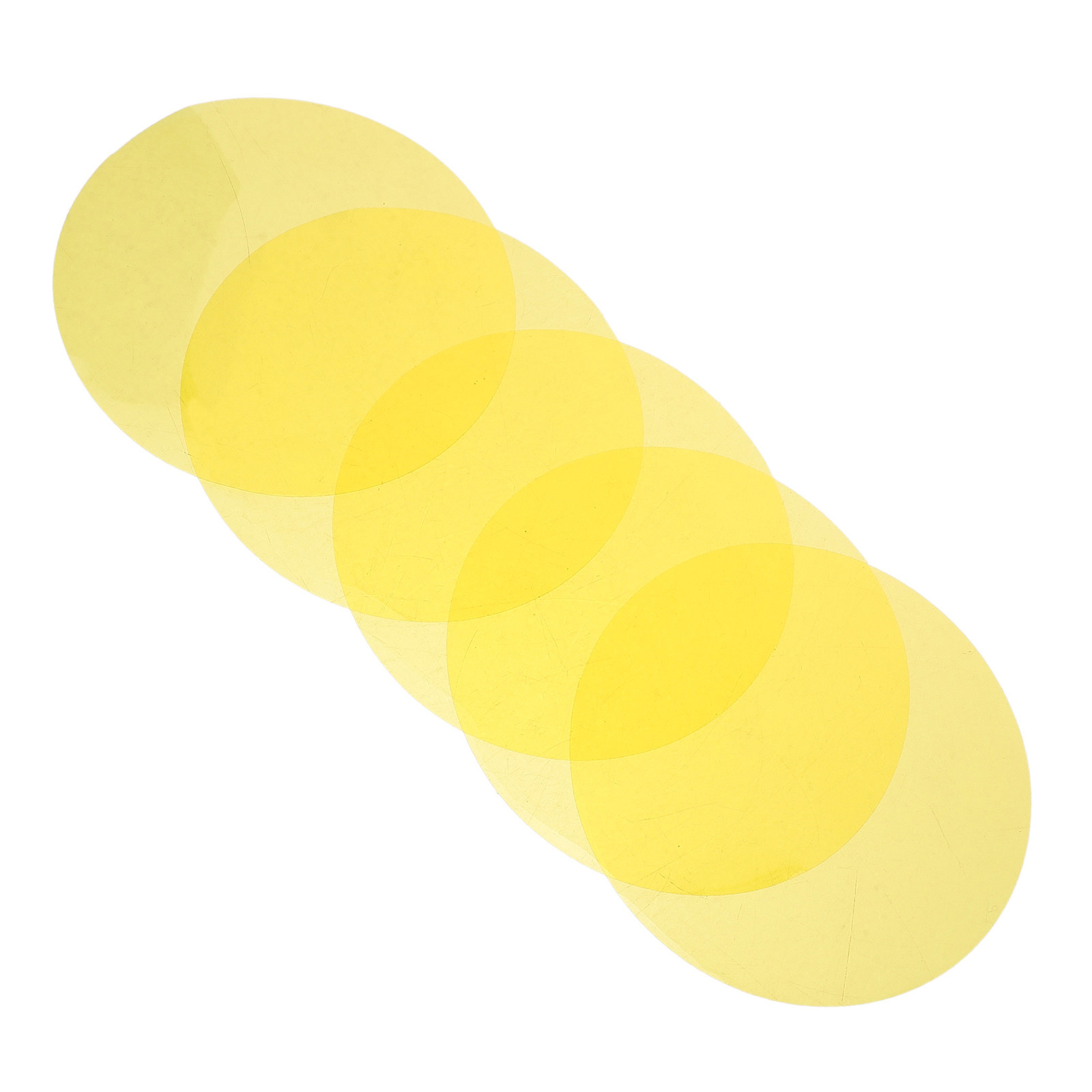 Photography Yellow Light - 5 Lembar Gel Berwarna untuk Fotografi,