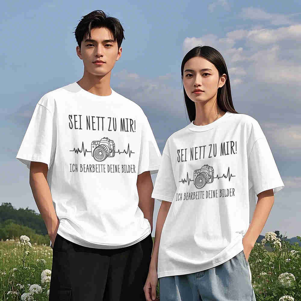 Kaos Lengan Pendek 100% Katun  - Photography Quotes Short ulasan dan harga