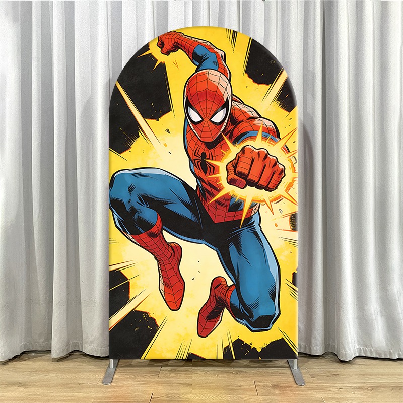 Backdrop Marvel Arch Lapisan T - Photography Of A Man ulasan dan harga