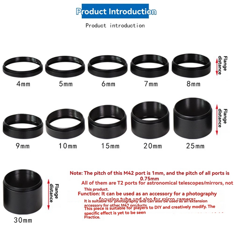 Cincin Ekstensi Fokus Tabung E - Photography Youtube ulasan dan harga