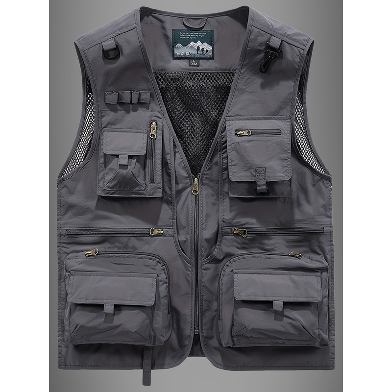 Rompi Outdoor Pria Baru Multif - Photography Of A Man ulasan dan harga