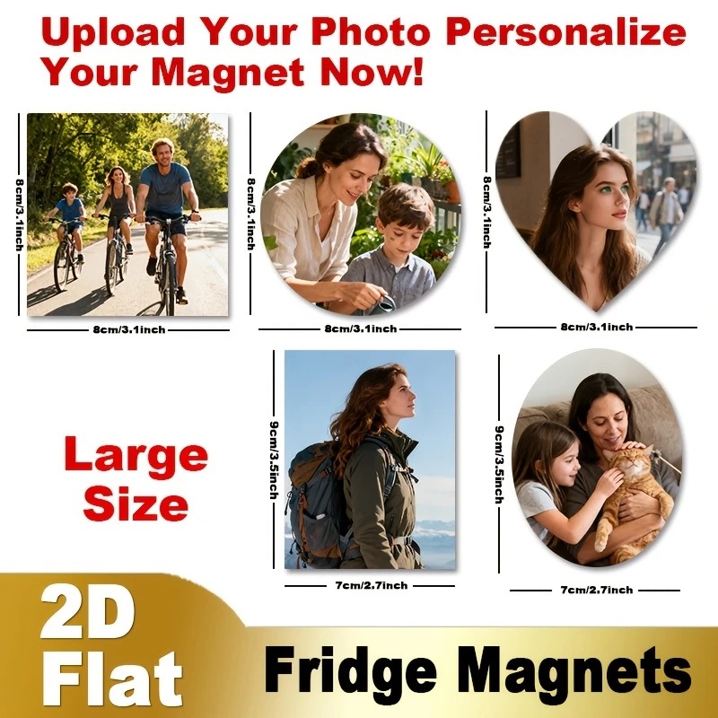 Magnet Kulkas Foto Kustom 2D D - Photography Ideas ulasan dan harga