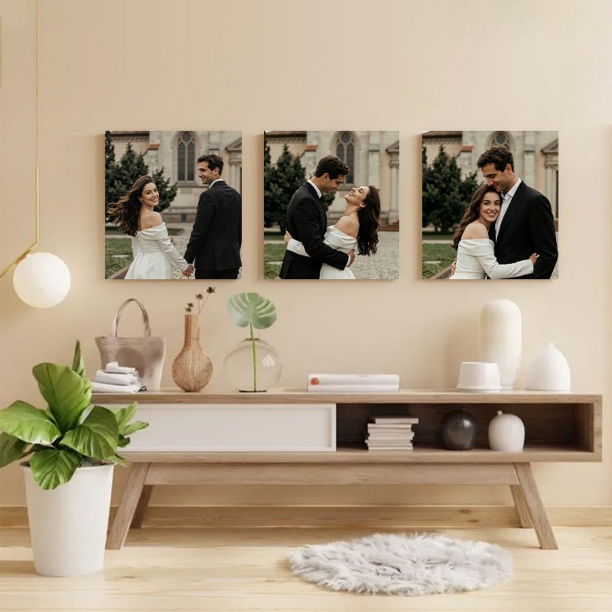 Set 3 Cetakan Kanvas Foto Kust - Photography Ideas ulasan dan harga