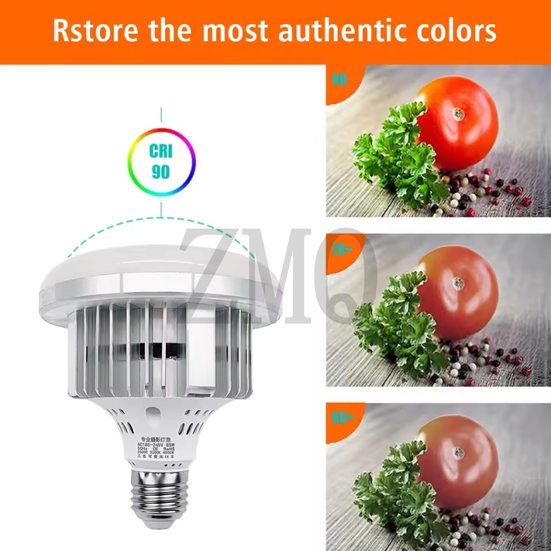 Lampu E27 85W 155W 3200K-5500K - Photography Studio ulasan dan harga