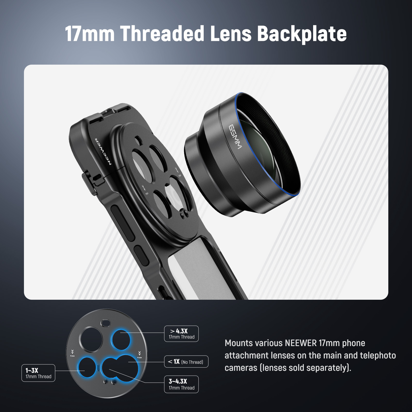 NEEWER Phone Cage Video Rig Ca - Photography Kit Xiaomi 15 Ultra ulasan dan harga