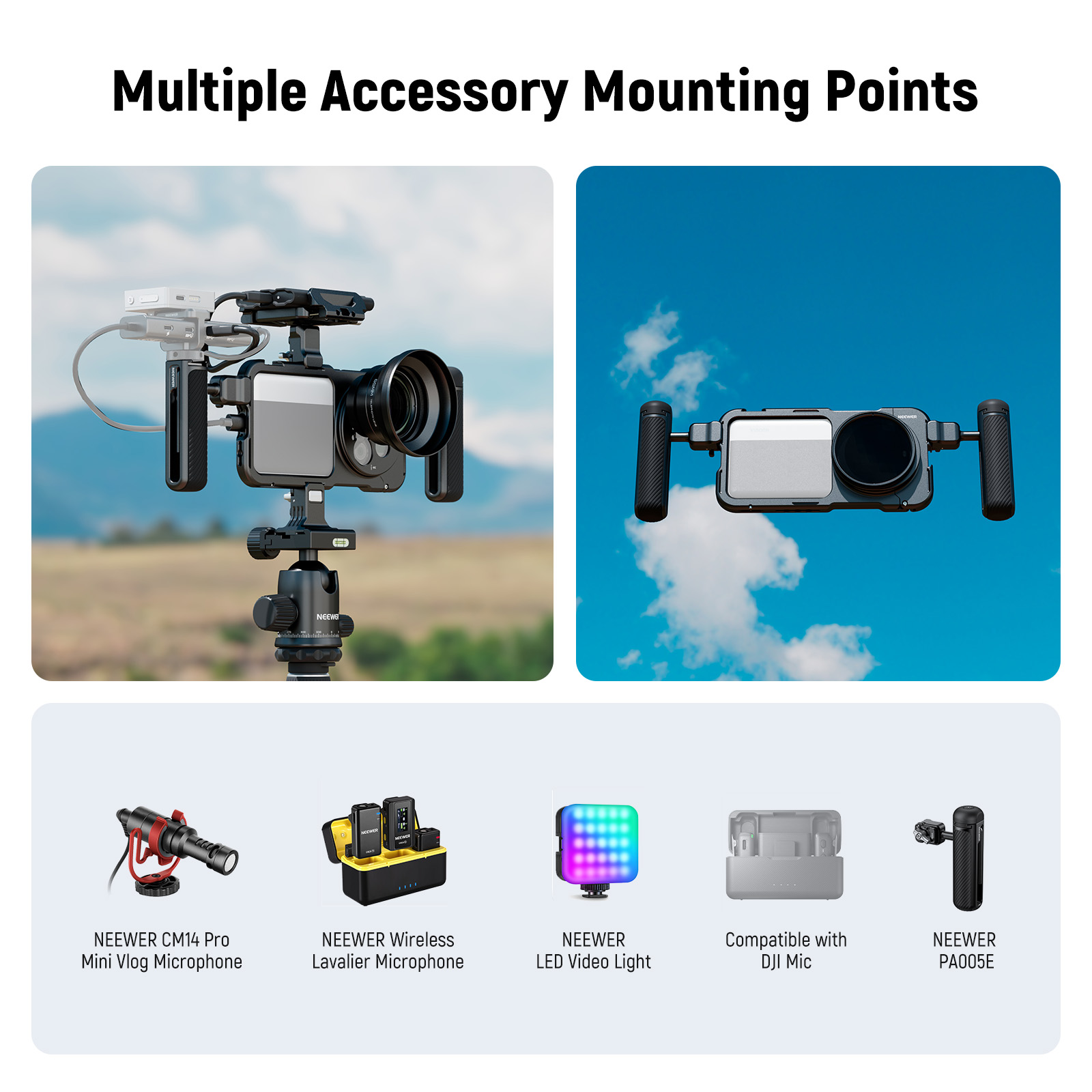 NEEWER Phone Cage Video Rig Ca - Photography Kit Xiaomi 15 Ultra ulasan dan harga