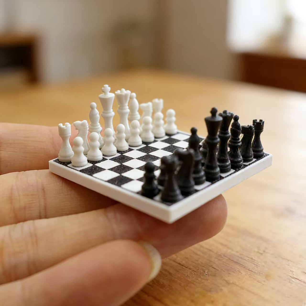 1set/Miniatur set catur hitam  - Photography Ideas ulasan dan harga