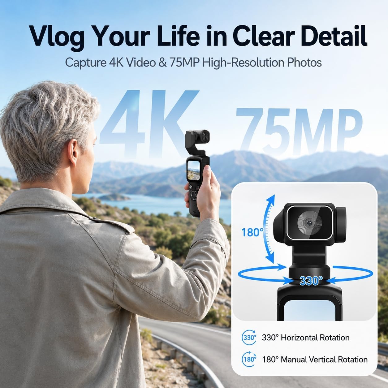Kamera Vlogging 4K untuk YouTu - Photography Youtube ulasan dan harga