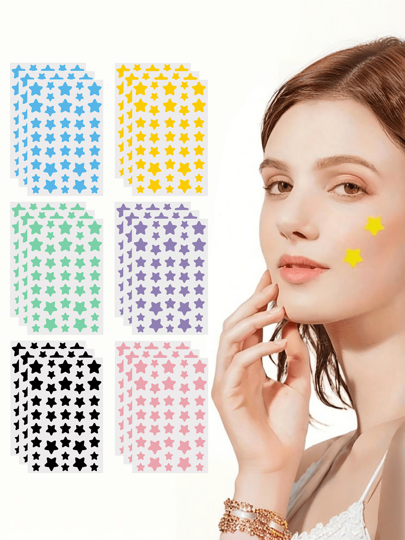 240 Buah/Stiker Wajah Bintang  - Photography Ideas ulasan dan harga