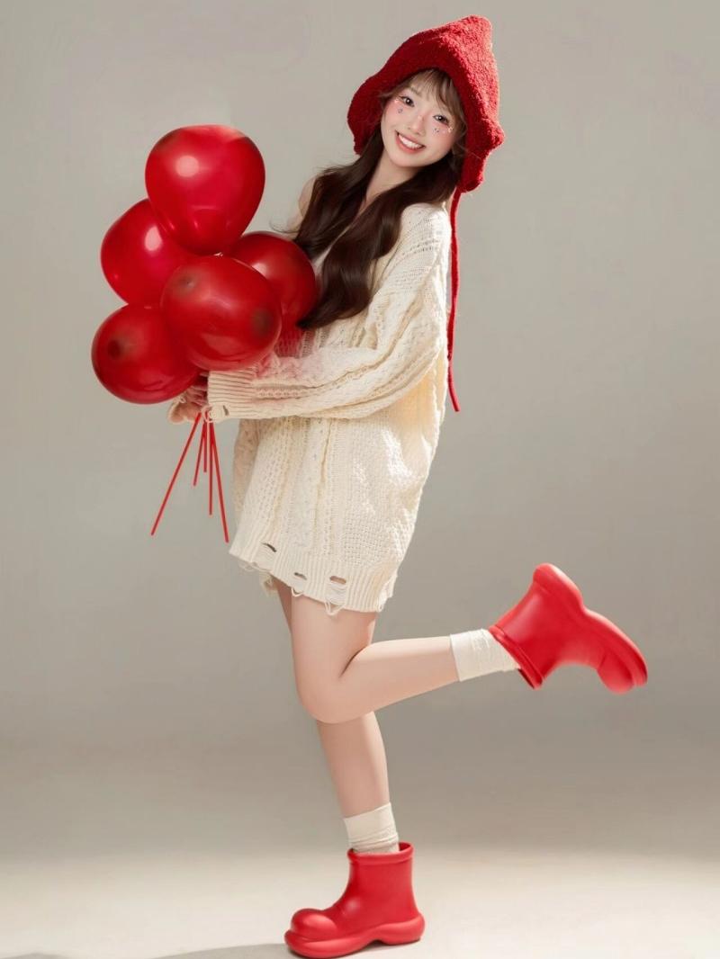 Pakaian Fotografi Tema Natal G - Photography Studio ulasan dan harga