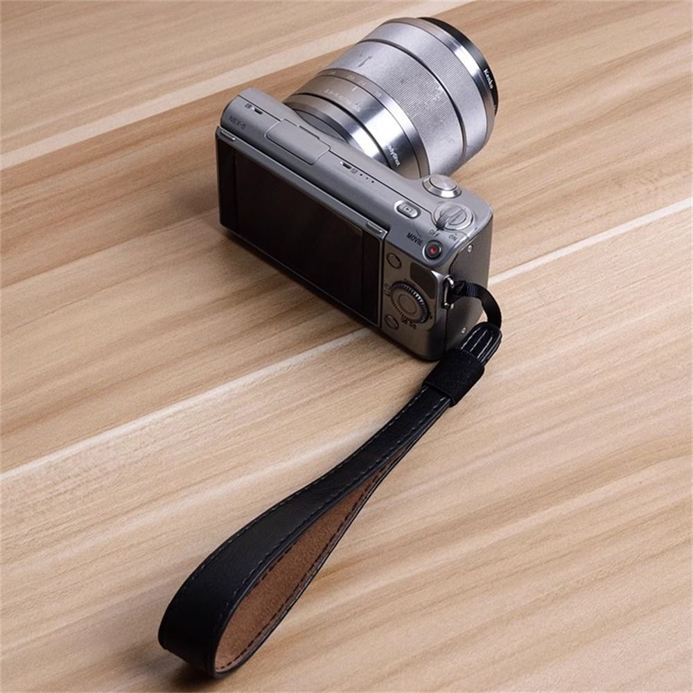Tali Kamera Kulit PU Tali Perg - Camera Strap Leather ulasan dan harga