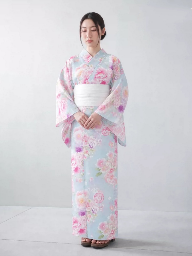 Kimono Wanita Dua Potong Gaya  - Photography Vintage Style ulasan dan harga