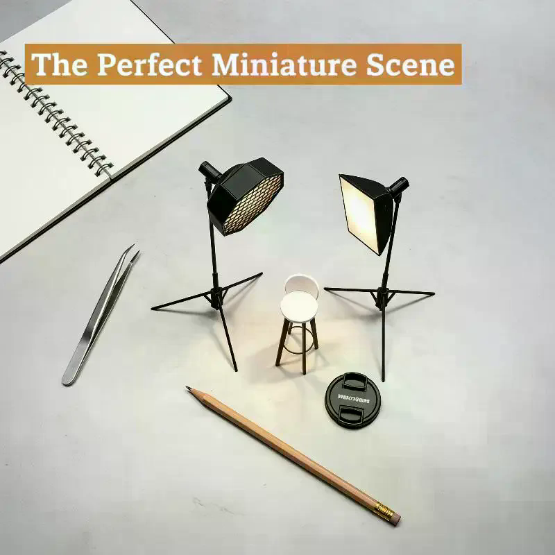 1/12 Mini Studio Light Softbox - Photography Natural Lighting ulasan dan harga