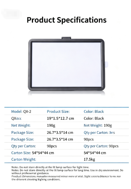 Lampu Panel LED Persegi, Lampu - Photography Still Life ulasan dan harga